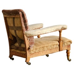 19th Century Howard & Sons Open Armchair
