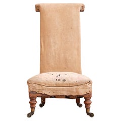 Chaise Prie Dieu Howard & Sons du 19ème siècle