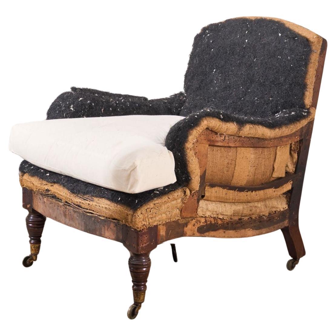 19th century Howard style bridgewater armchair