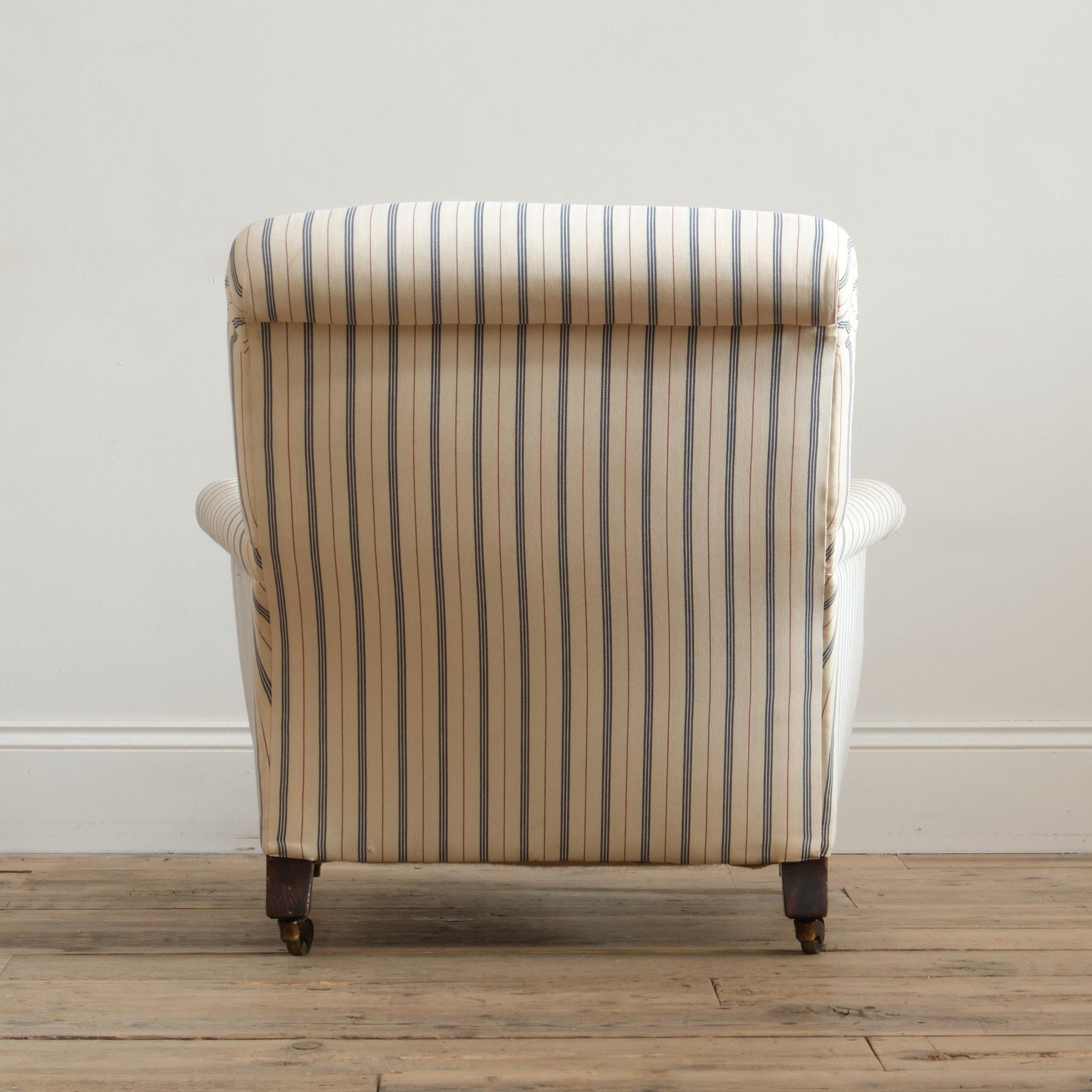 19. Jahrhundert Howard-Stil Club Sessel c1860 im Zustand „Relativ gut“ im Angebot in Batley, GB