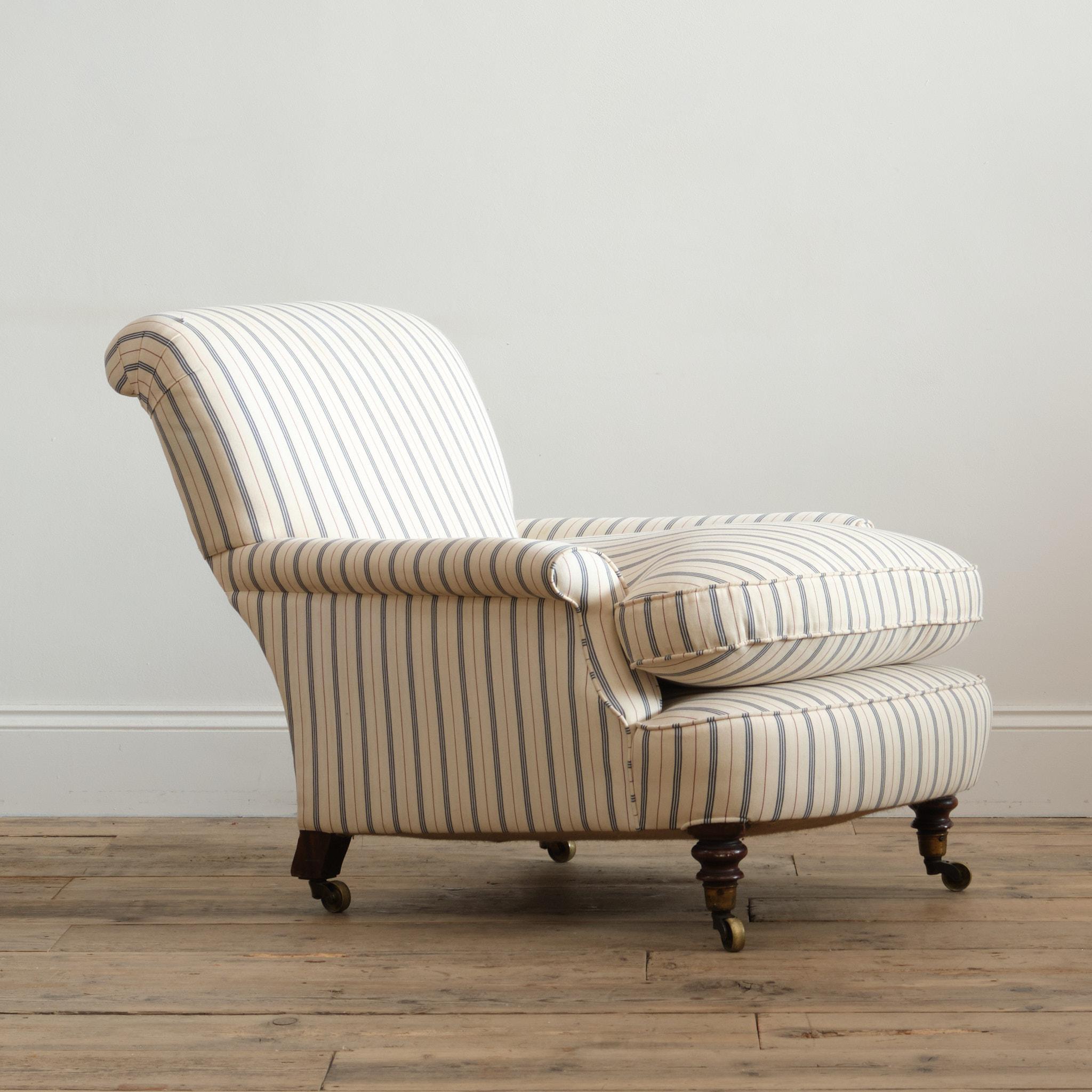 19. Jahrhundert Howard-Stil Club Sessel c1860 im Angebot 1