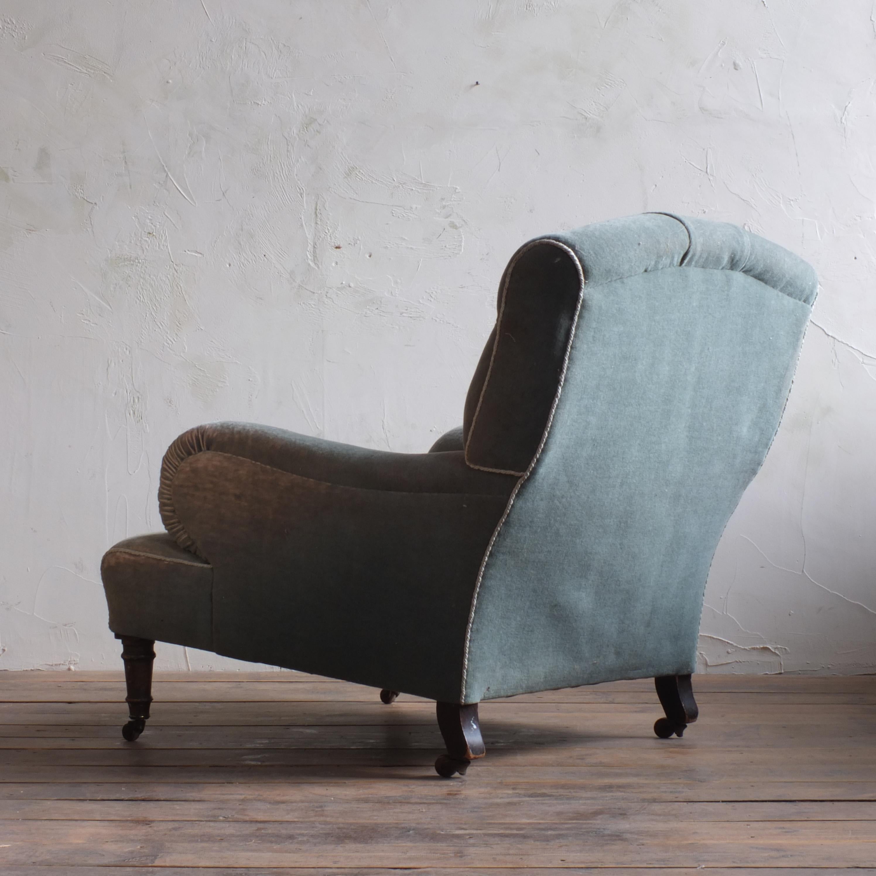 19Th Century Howard Style Deep Seated Armchair 1