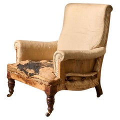 19th Century Howard style English country house armchair