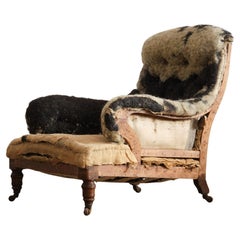 Grafton-Sessel im Howard-Stil des 19. Jahrhunderts