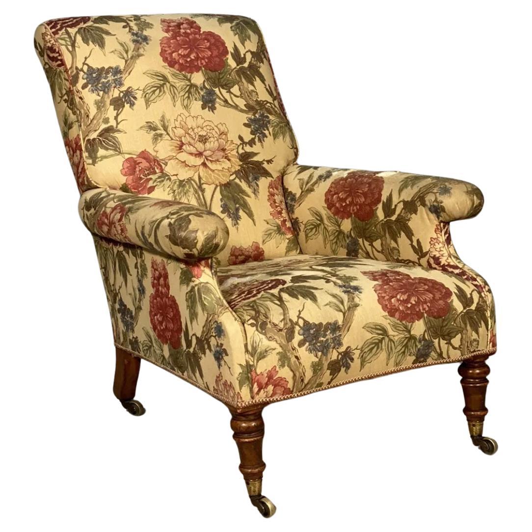 Willoughby-Sessel im Howard-Stil des 19. Jahrhunderts mit Cope-Fassungen im Angebot