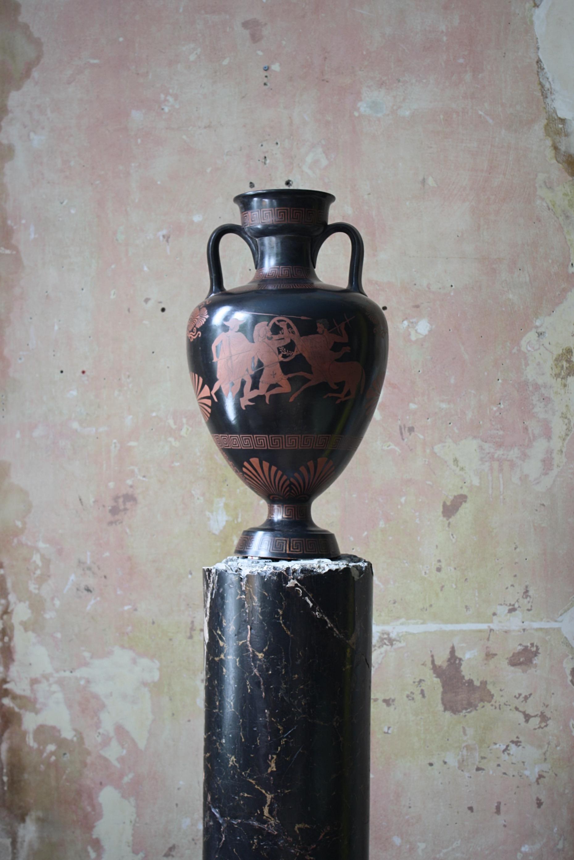 19th Century Huge Terracotta Amphora Jar/Vase Etruscan Greek Grand Tour 12