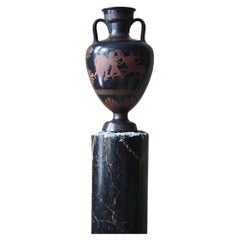 19th Century Huge Terracotta Amphora Jar/Vase Etruscan Greek Grand Tour