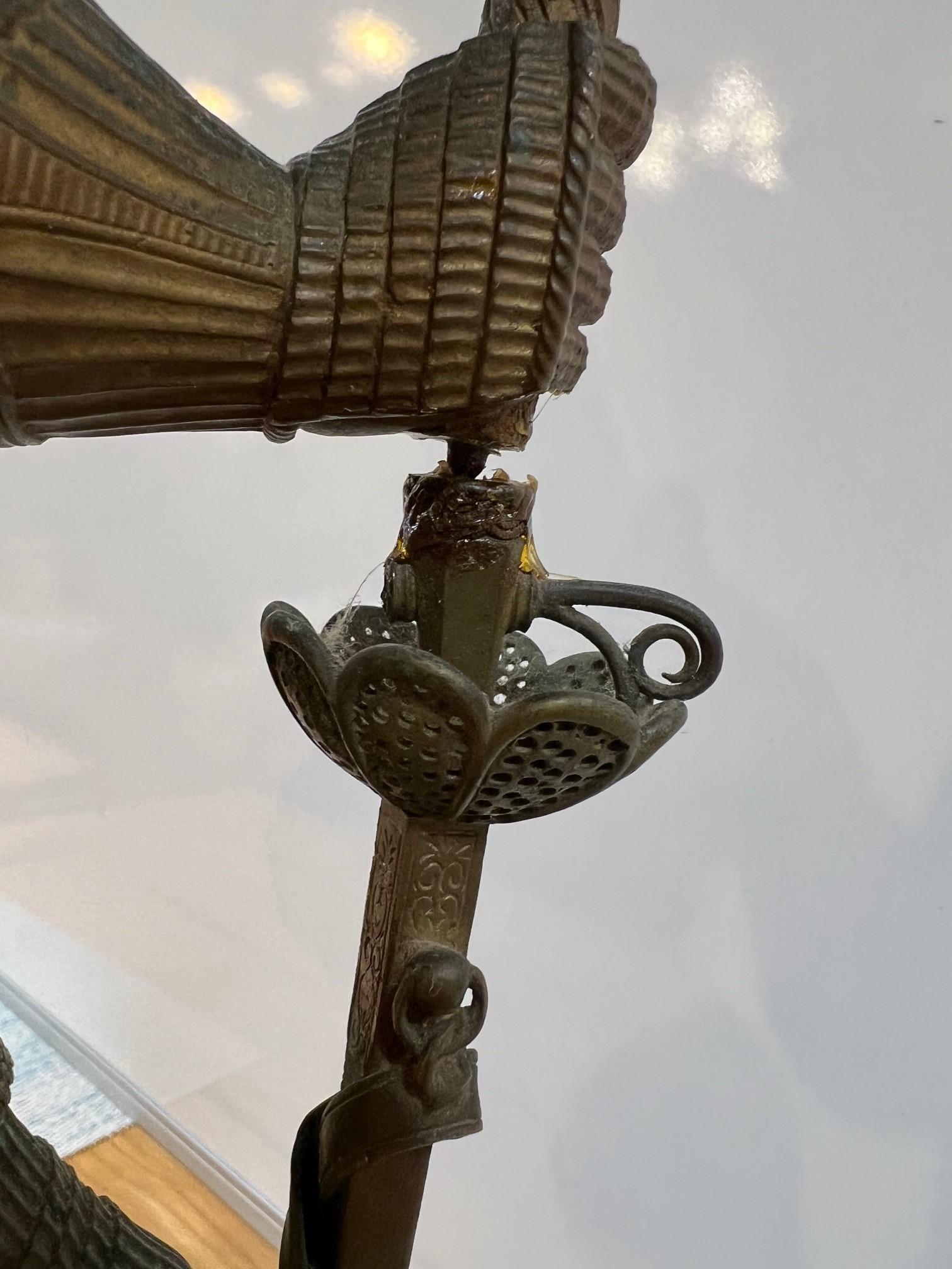 Scultura di cavaliere in bronzo Hugo Frantiska Salm del XIX secolo in vendita 5