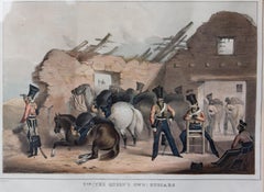 19th Century Hussar Soldiers London "Marching Order"