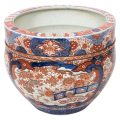 19th Century Imari Cache Pot