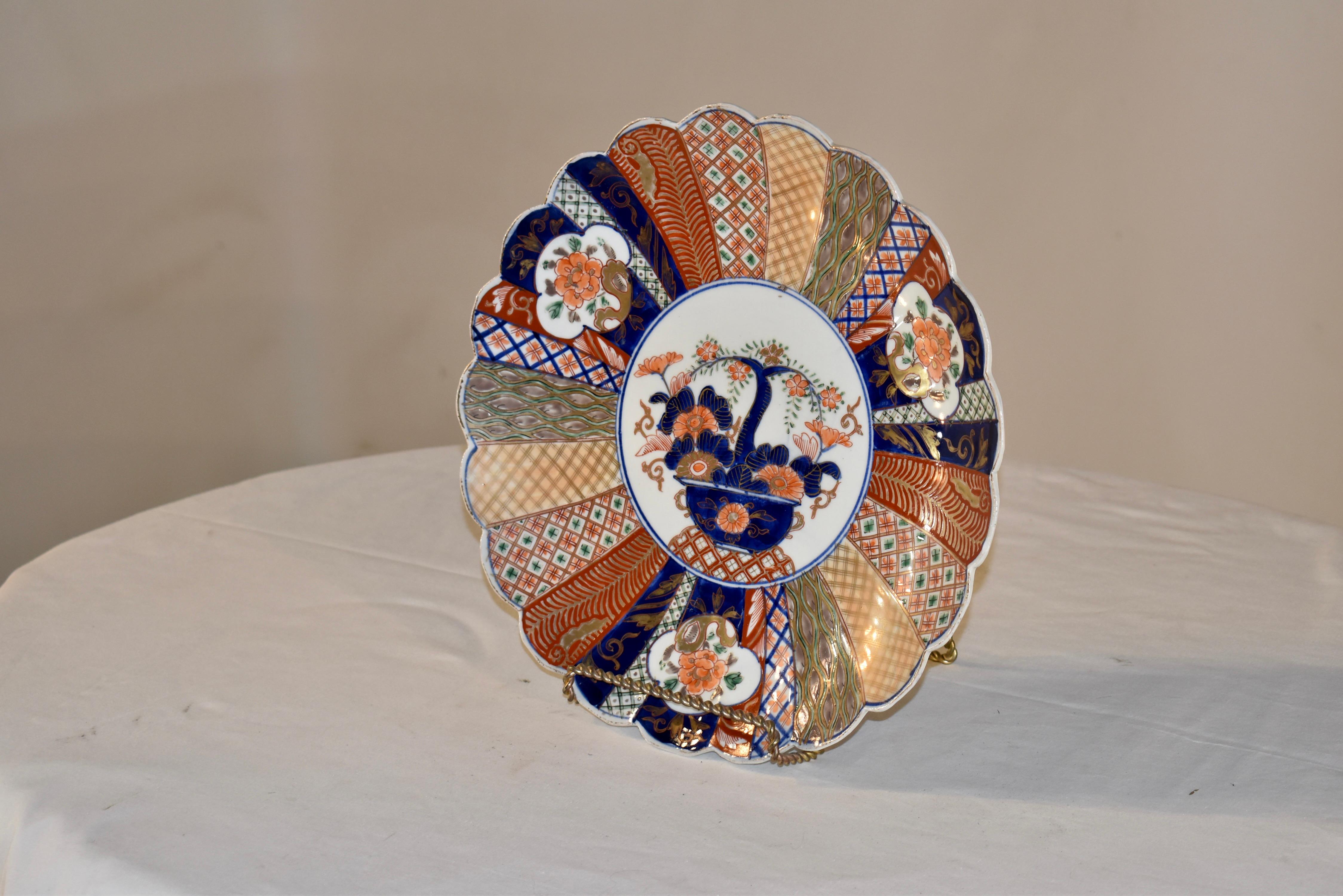 Japanese 19th Century Imari Charger For Sale