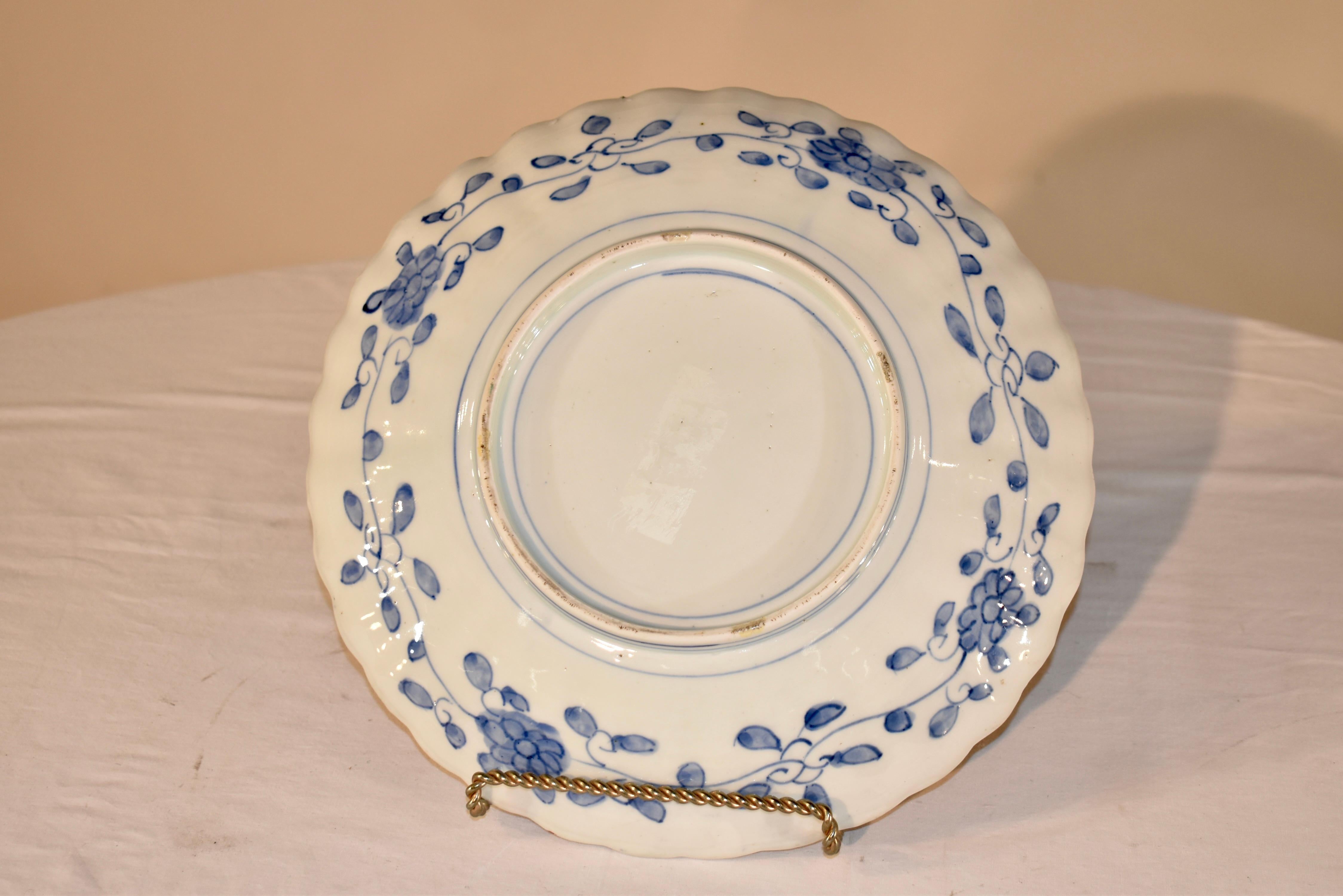 19th Century Imari Plate For Sale 3