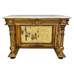19th Century Important French Console