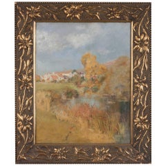 Antique 19th Century Impressionistic Oil Painting by Pierre Georges Jeanniot