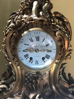 19th Century Impressive Ormolu French Mantle Clock