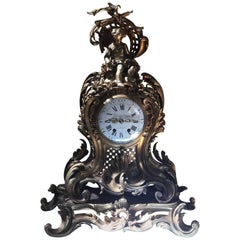 Antique 19th Century Impressive Ormolu French Mantle Clock