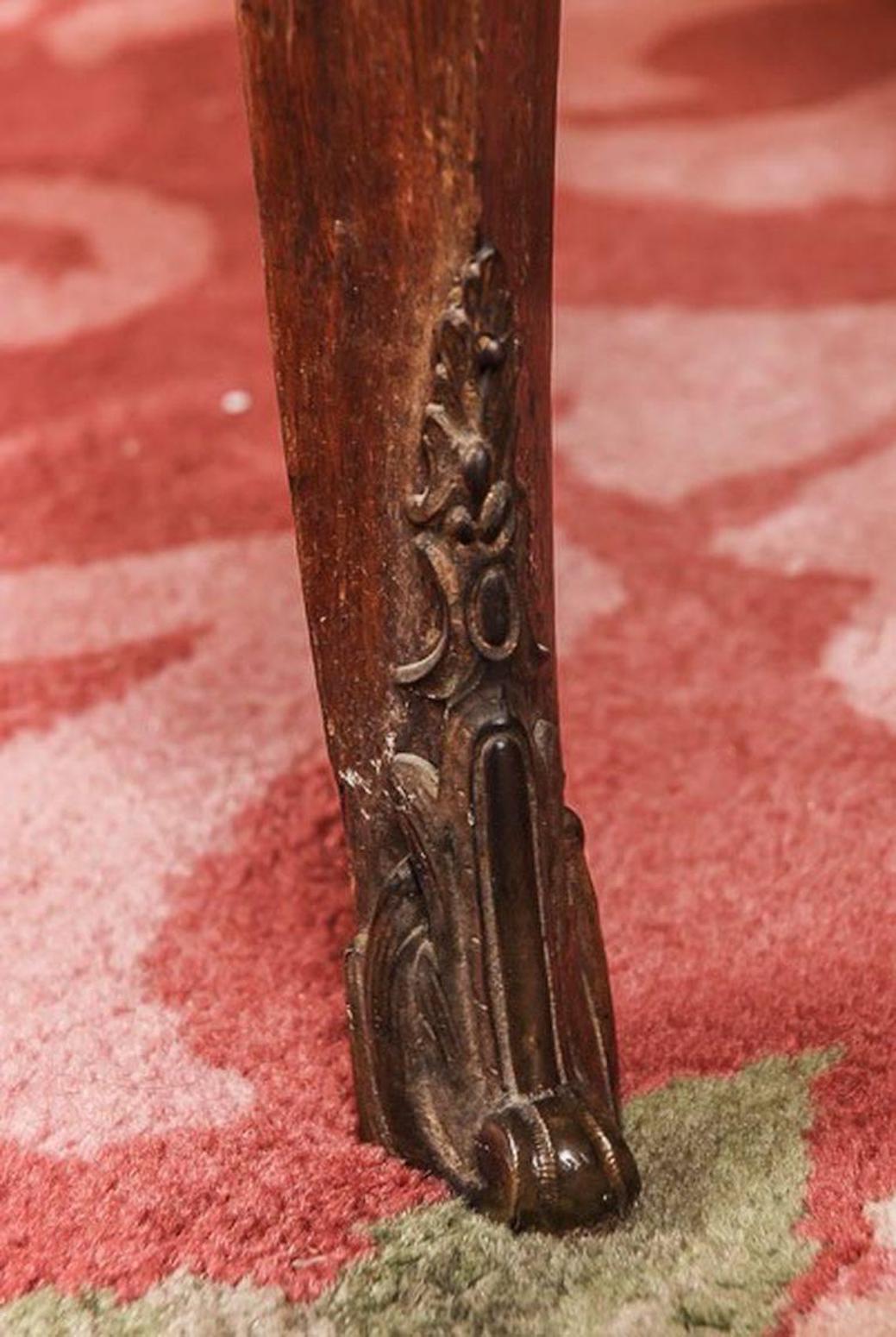 Armadio intarsiato del XIX secolo nello stile di Luigi XV Napoleone III in vendita 2