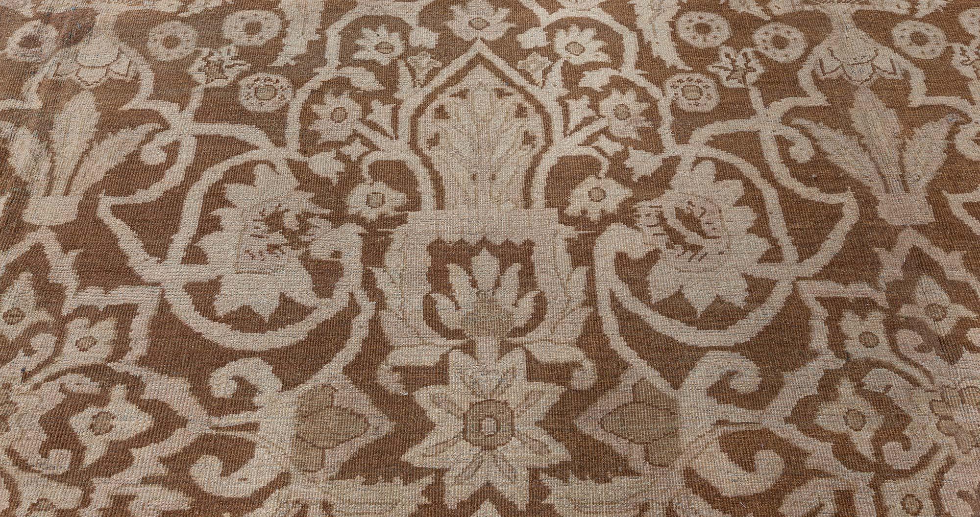 Laine Tapis d'Amritsar indien du 19ème siècle fait à la main Doris Leslie Blau en vente