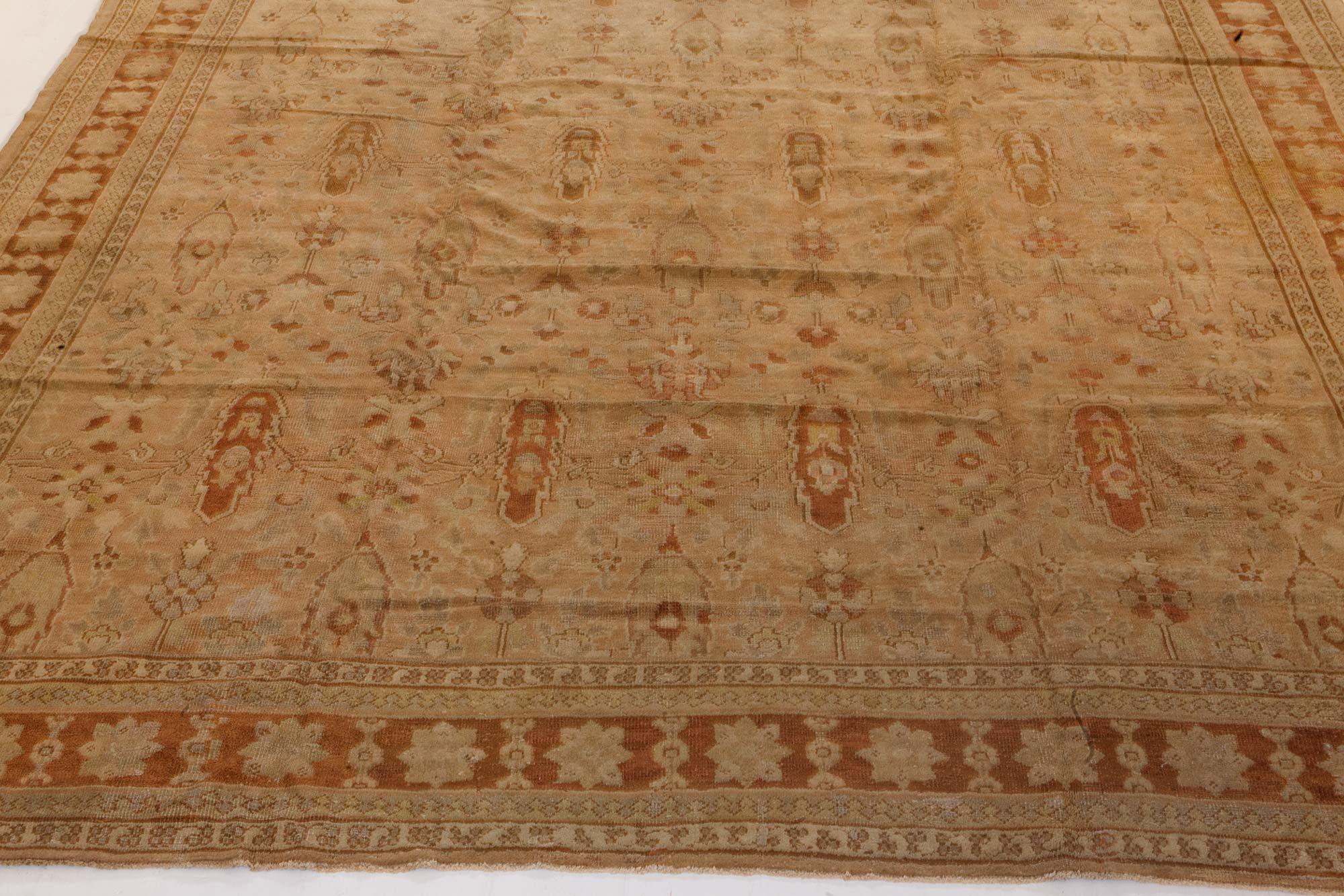 Wool Authentic 19th Century Indian Amritsar Carpet For Sale