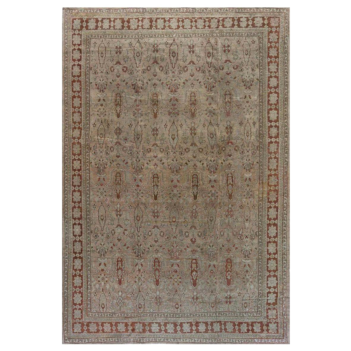 Authentischer indischer Amritsar-Teppich des 19. Jahrhunderts