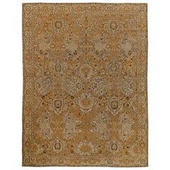 Authentischer handgefertigter indischer Teppich aus Amritsar aus dem 19.