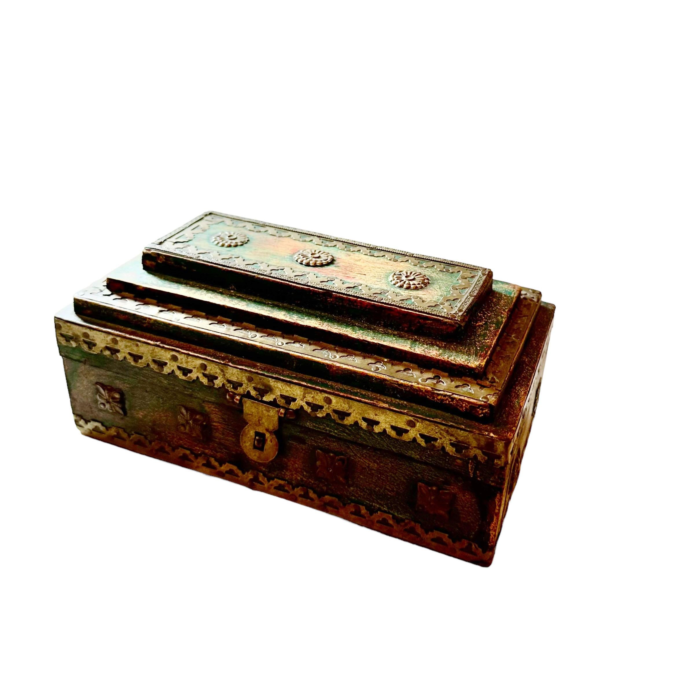 Late 19th Century 19th Century Indian Box For Sale