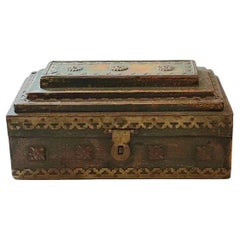 Scatola indiana del XIX secolo
