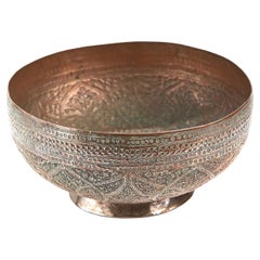19th Century Indian Copper Bowl