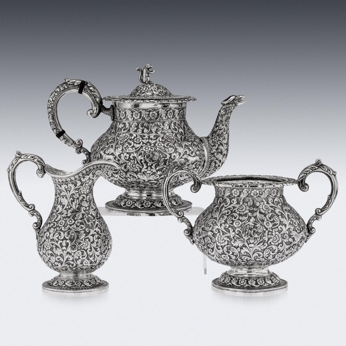 indian silver teapot