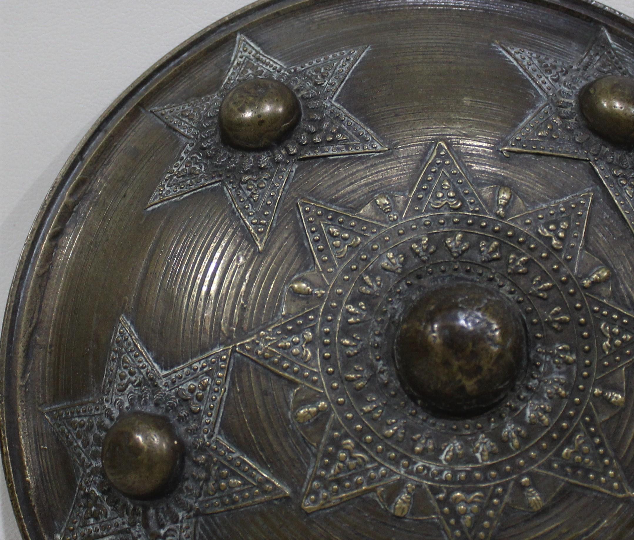 19th century Indian dhal shield.