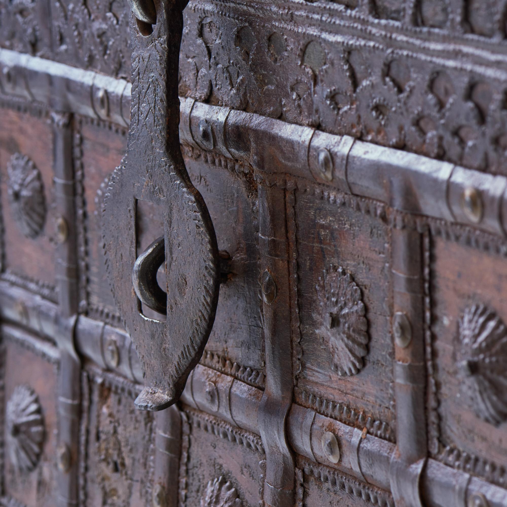 19th Century Indian Dowry Chest 1