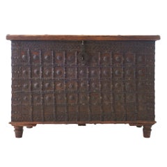 Antique 19th Century Indian Dowry Chest