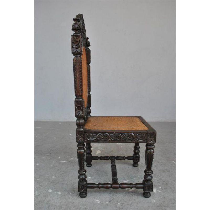 19th Century Indian Rosewood Chair For Sale 1
