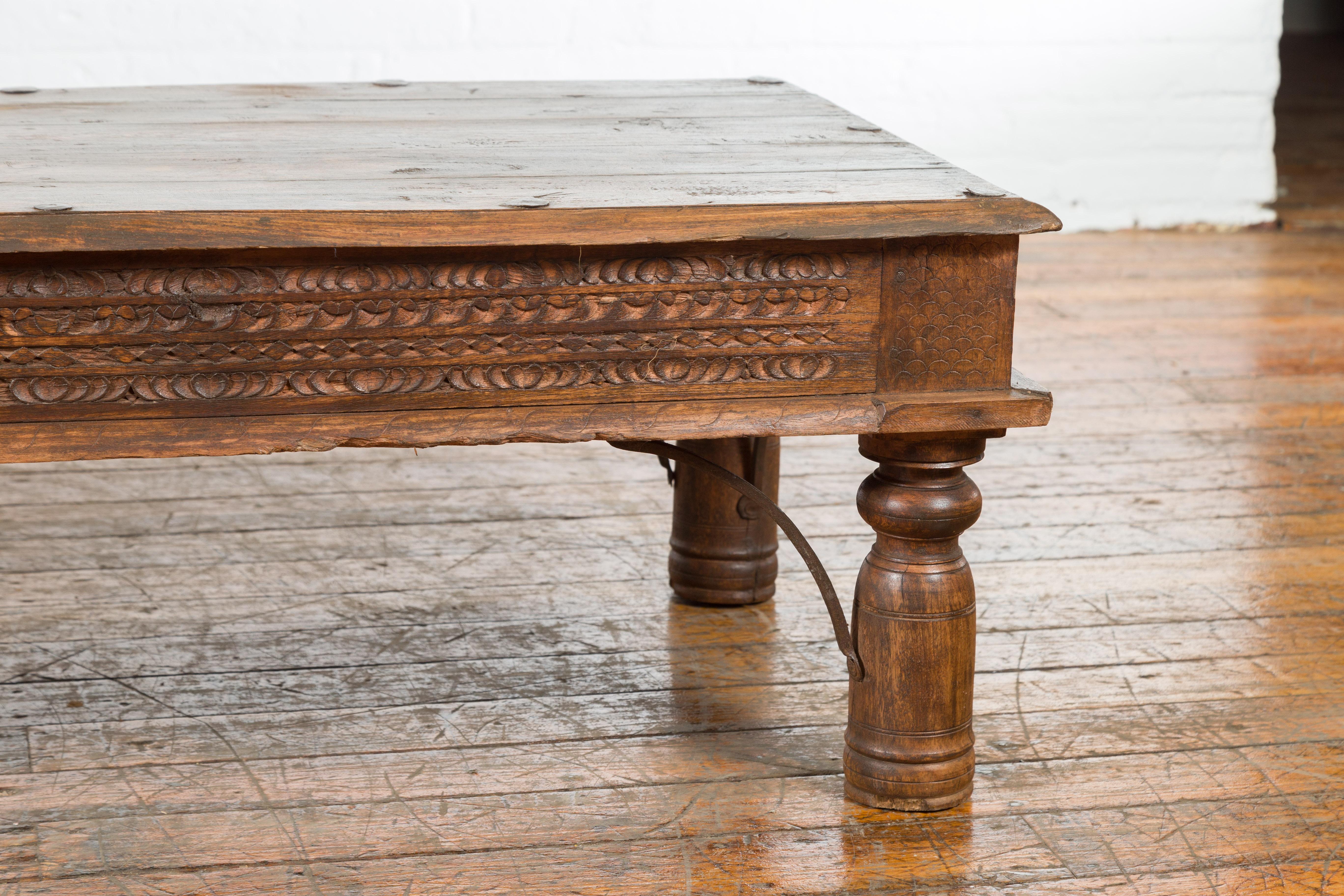 rustic indian coffee table