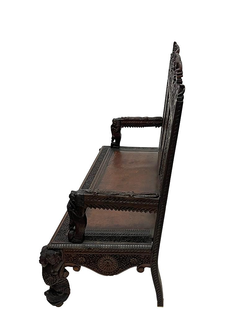 Indisches Sofa aus dem 19. (19. Jahrhundert) im Angebot