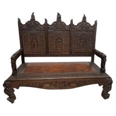 Antique 19th Century Indian sofa