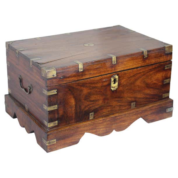 European Storage Box 19th Century Indo European Teak Box For Sale at 1stDibs | tumbridgeware