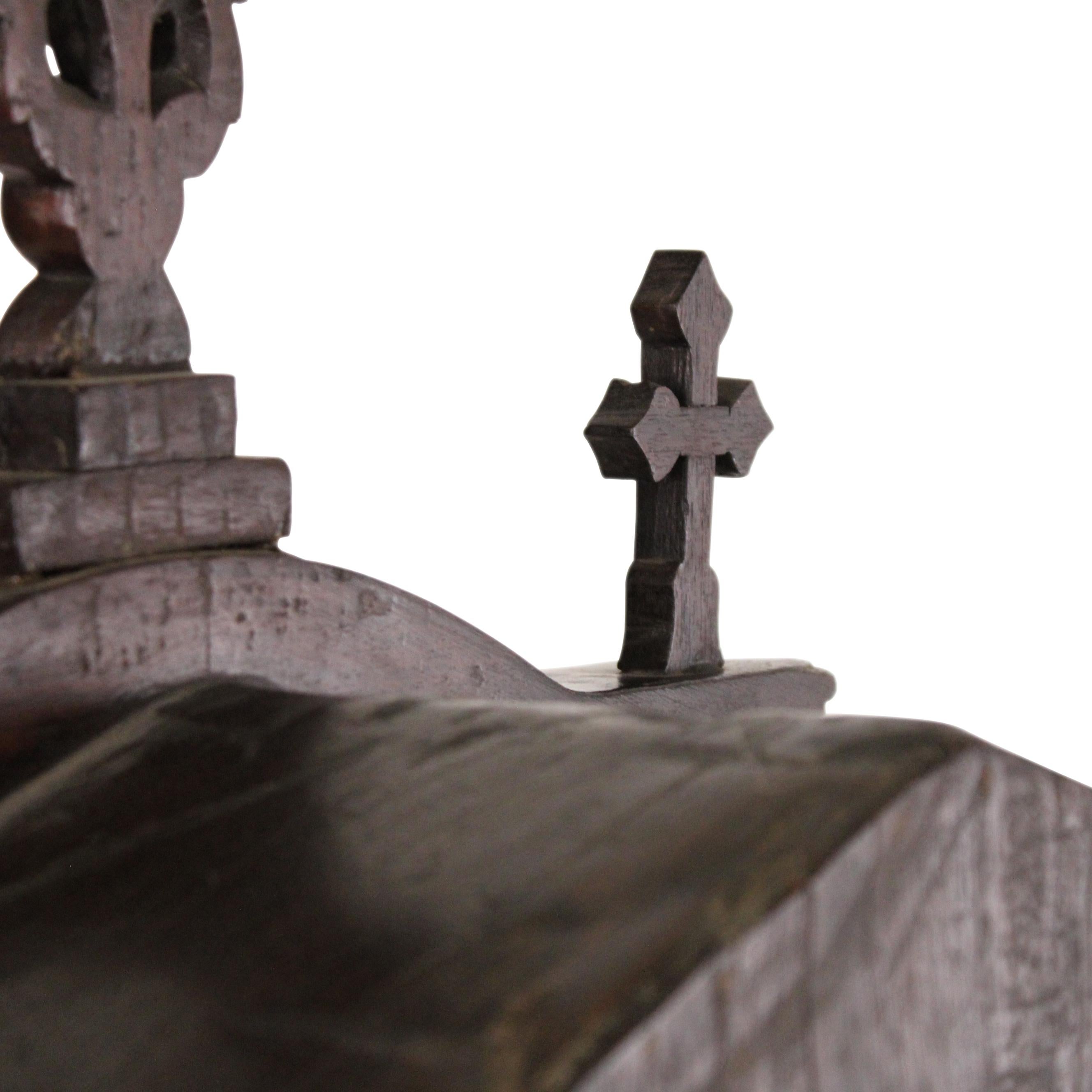 19th Century Indo - Portuguese Rosewood Altar For Sale 10