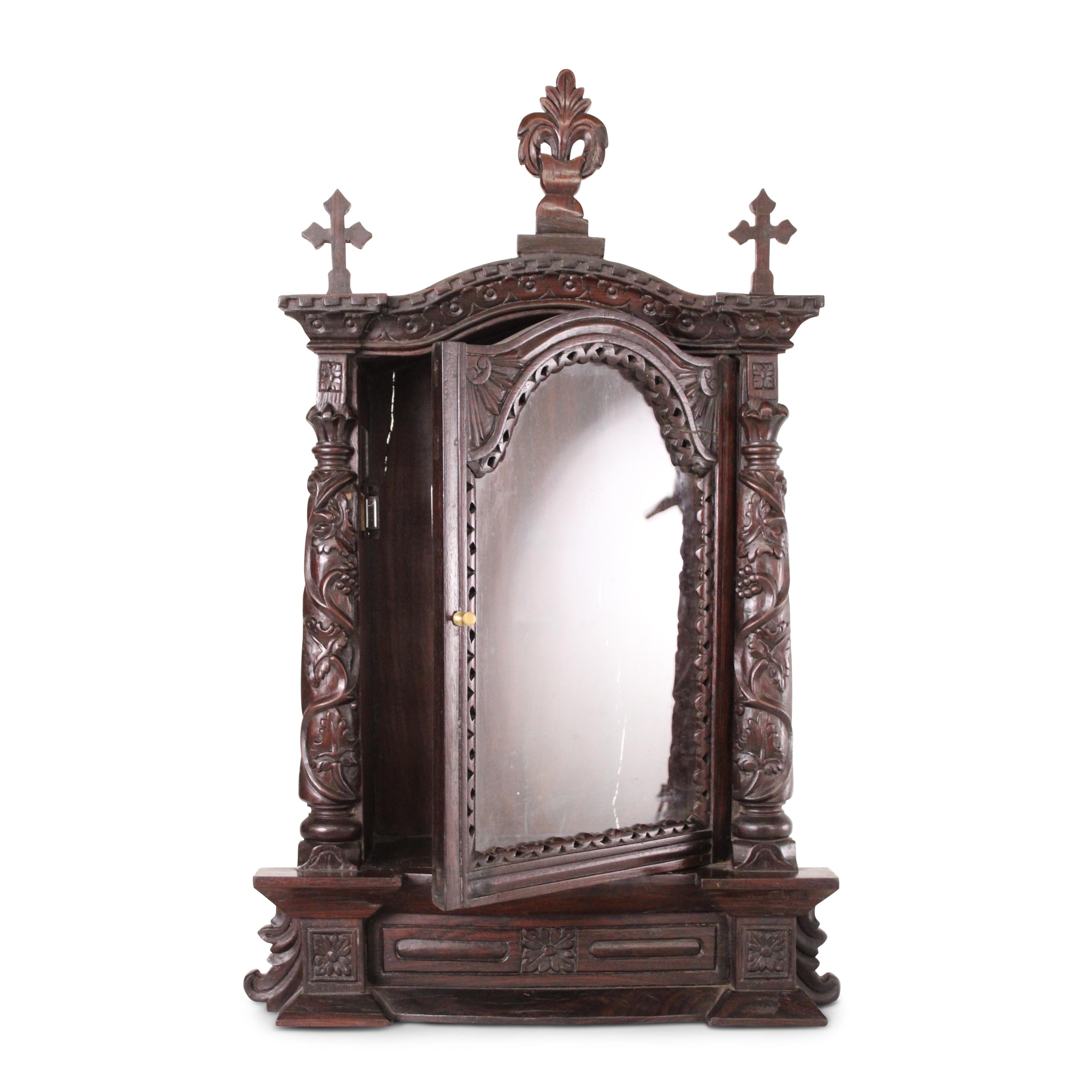 Other 19th Century Indo - Portuguese Rosewood Altar For Sale