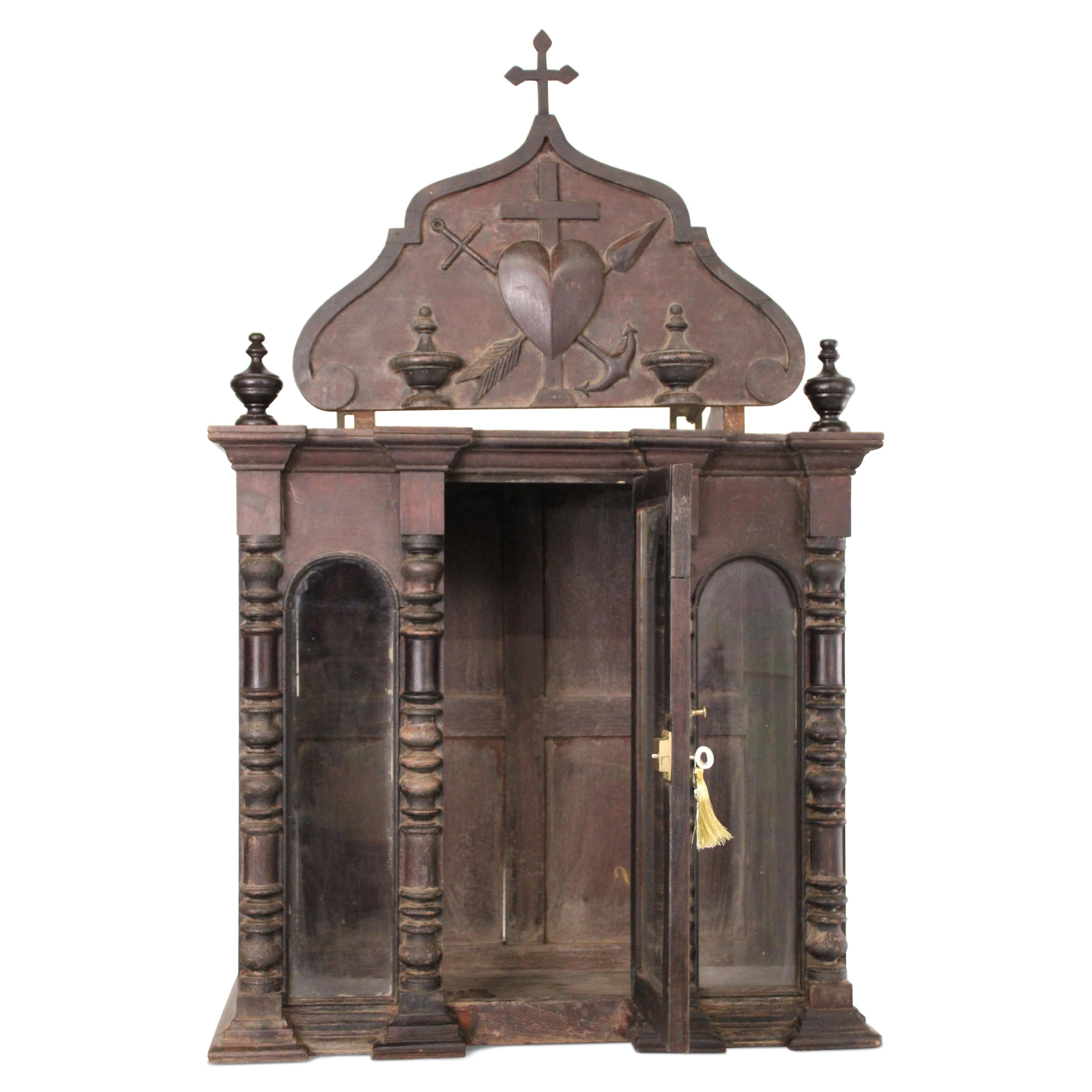 Other 19th Century Indo - Portuguese Rosewood Altar For Sale