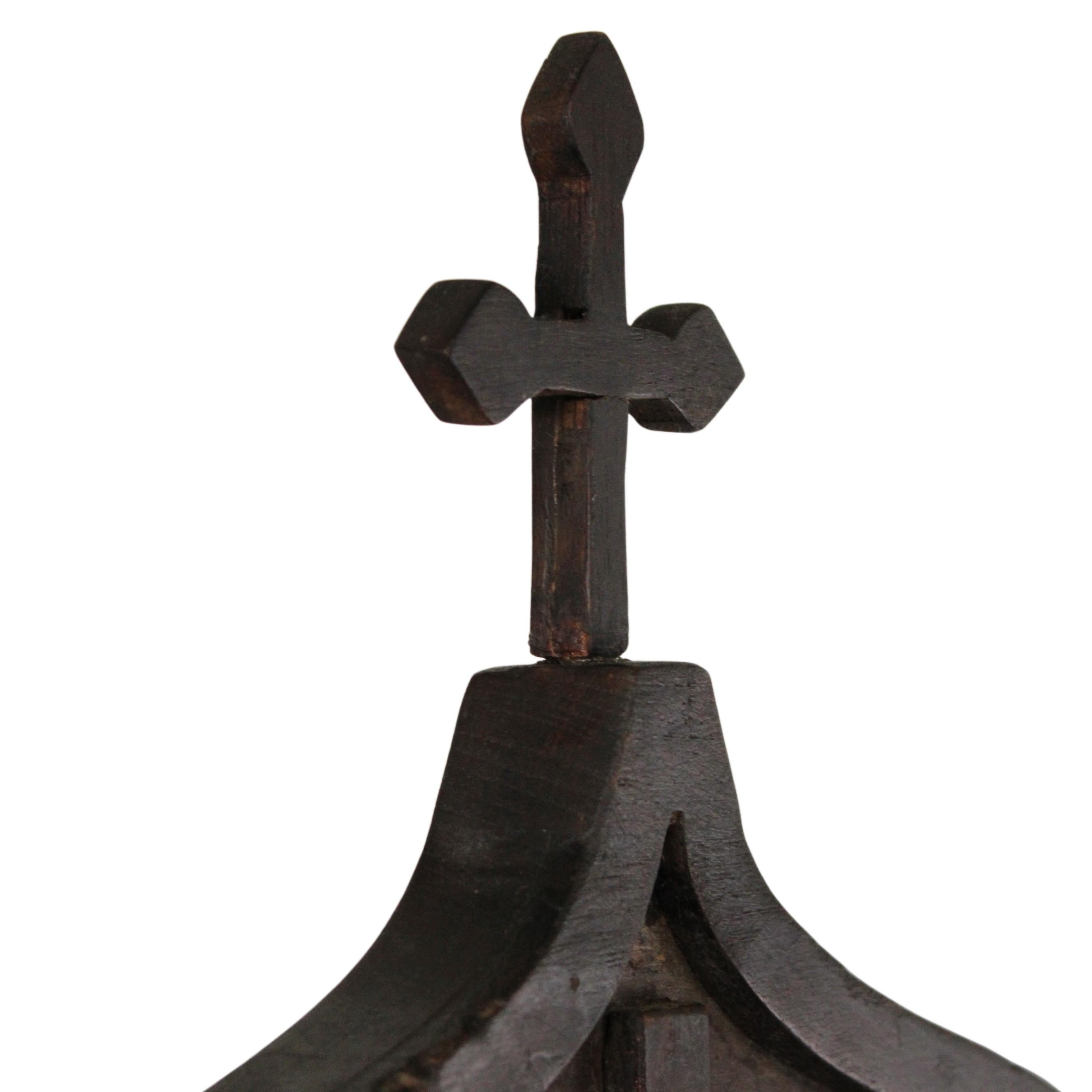 19th Century Indo - Portuguese Rosewood Altar For Sale 3