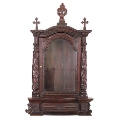 19th Century Indo - Portuguese Rosewood Altar