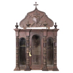 19th Century Indo - Portuguese Rosewood Altar