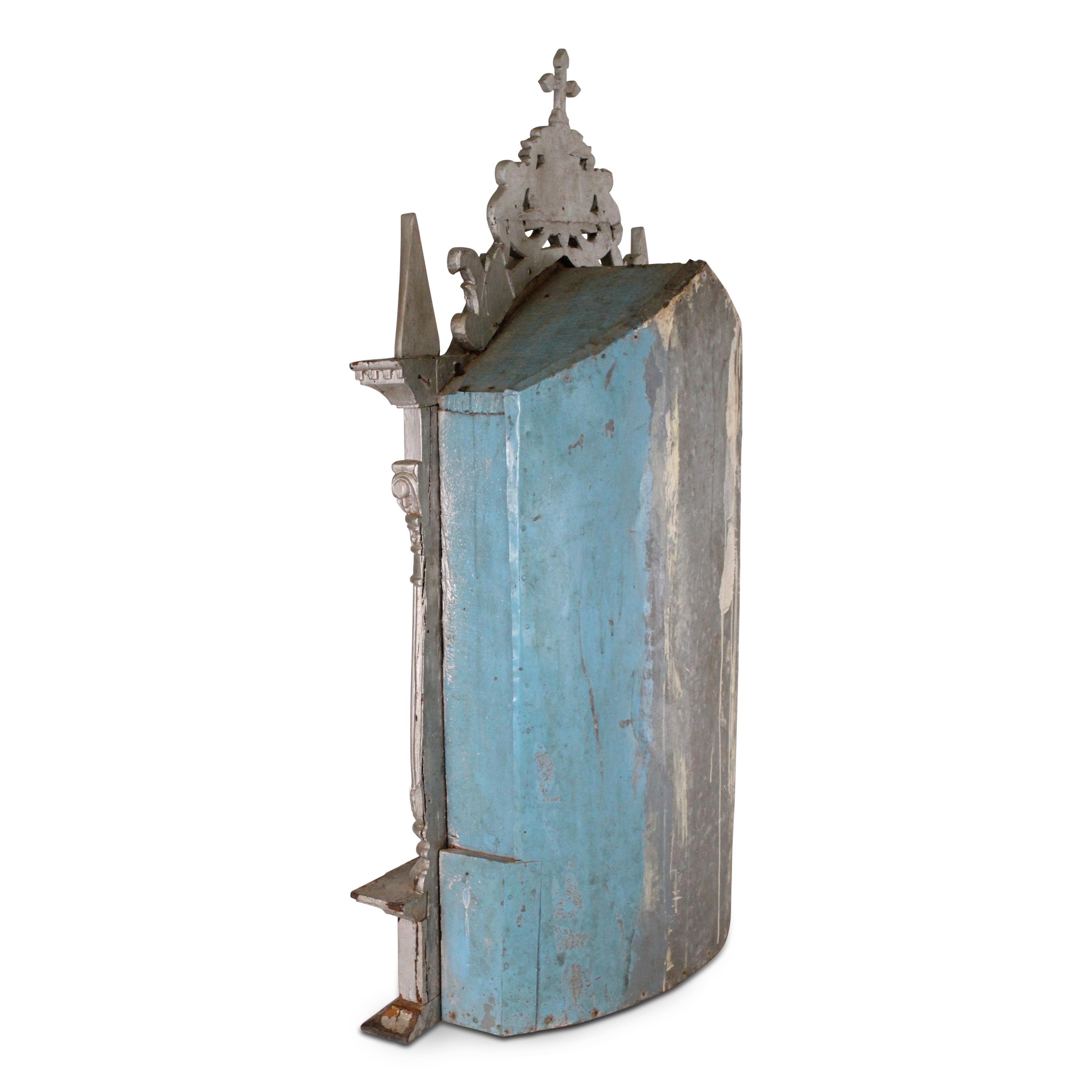19th Century Indo- Portuguese Rosewood Altar from Goa For Sale 8