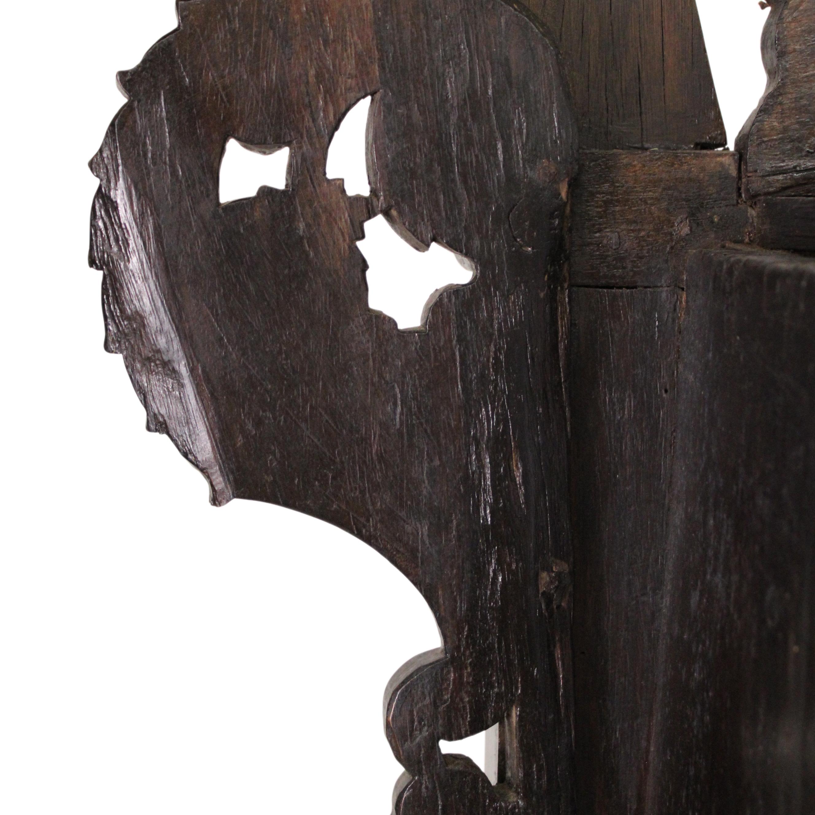 19th Century Indo - Portuguese Rosewood Tabernacle For Sale 4