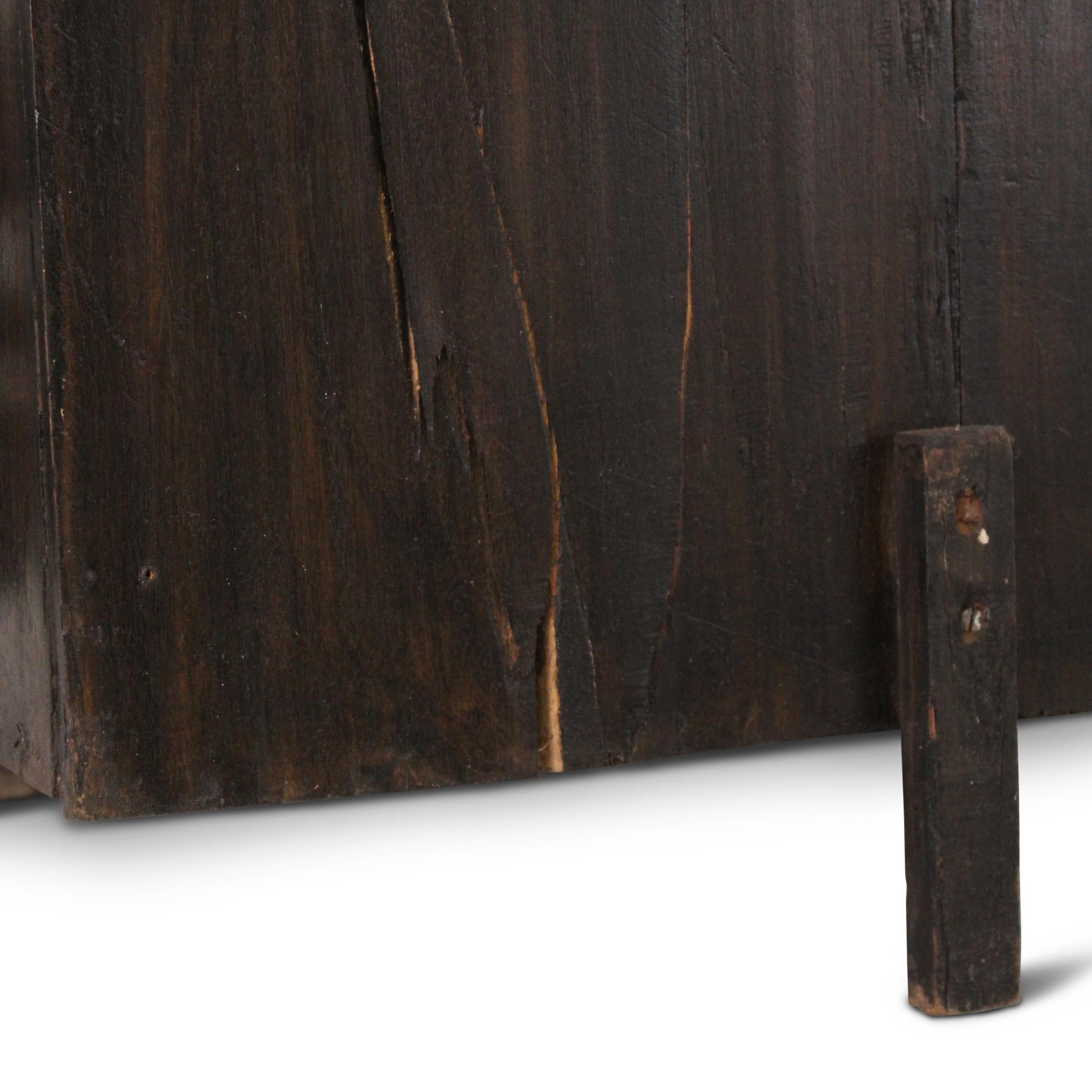 Hand-Carved 19th Century Indo - Portuguese Rosewood Tabernacle For Sale