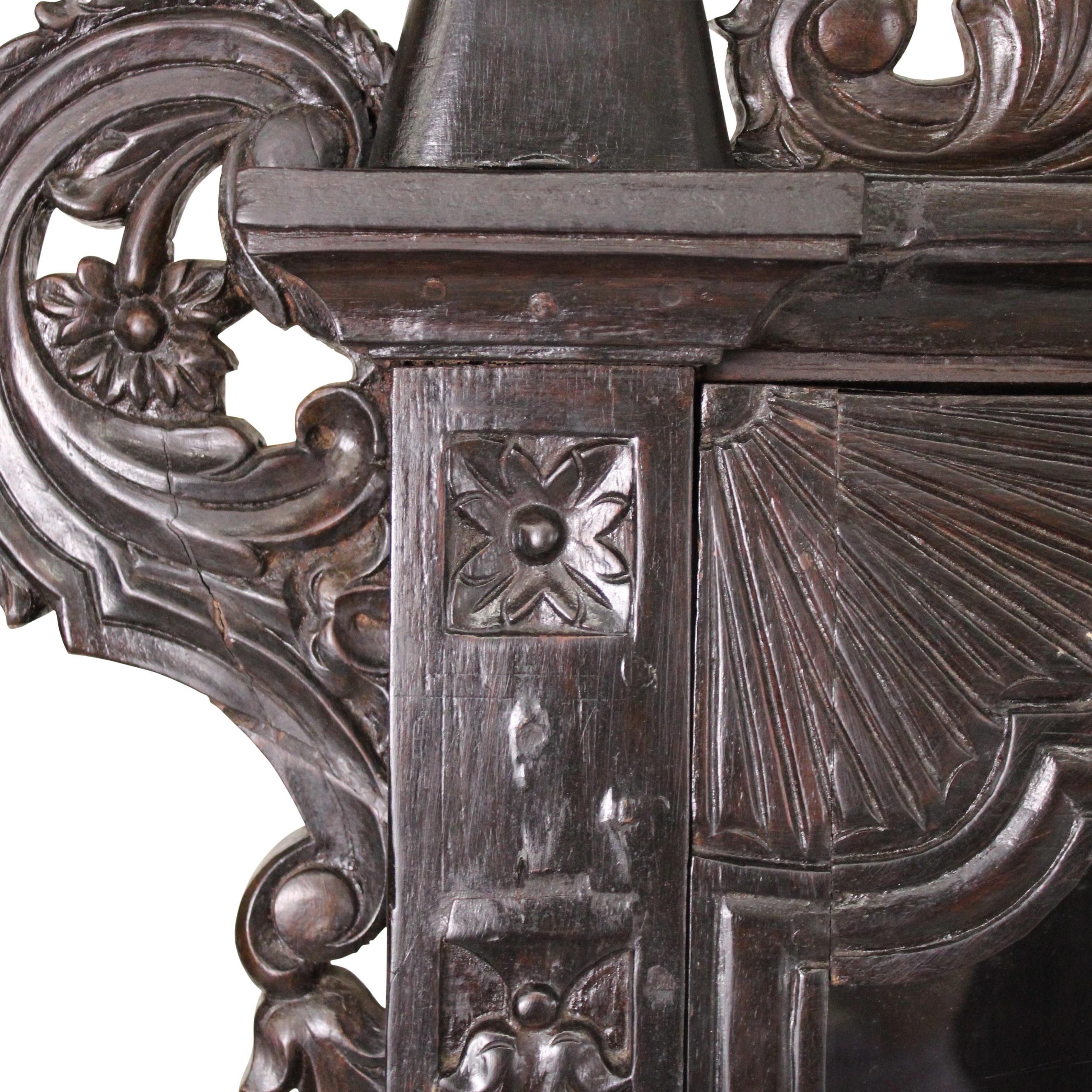 19th Century Indo - Portuguese Rosewood Tabernacle For Sale 2