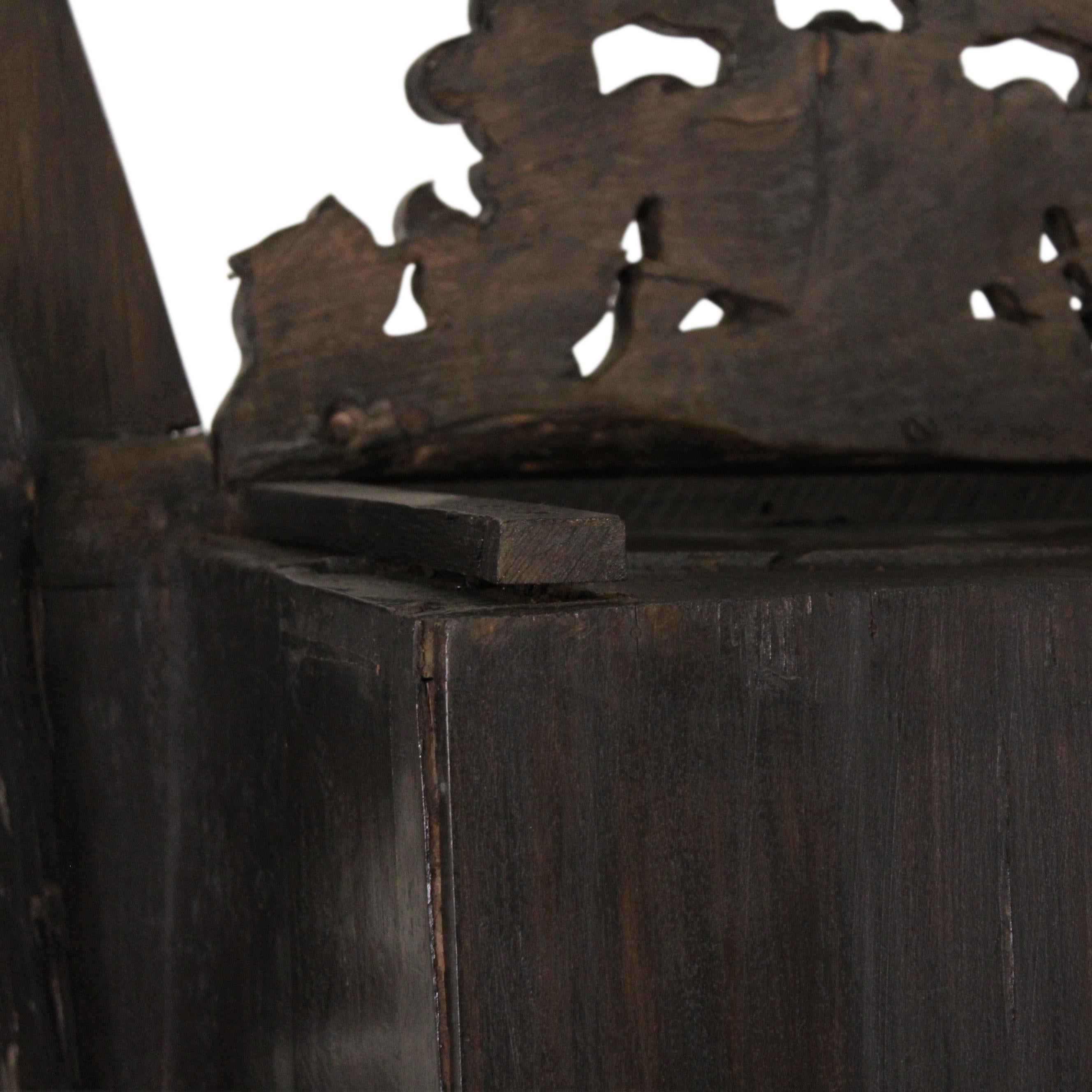 19th Century Indo - Portuguese Rosewood Tabernacle For Sale 3