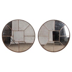 19th Century Industrial Framed Mirrors