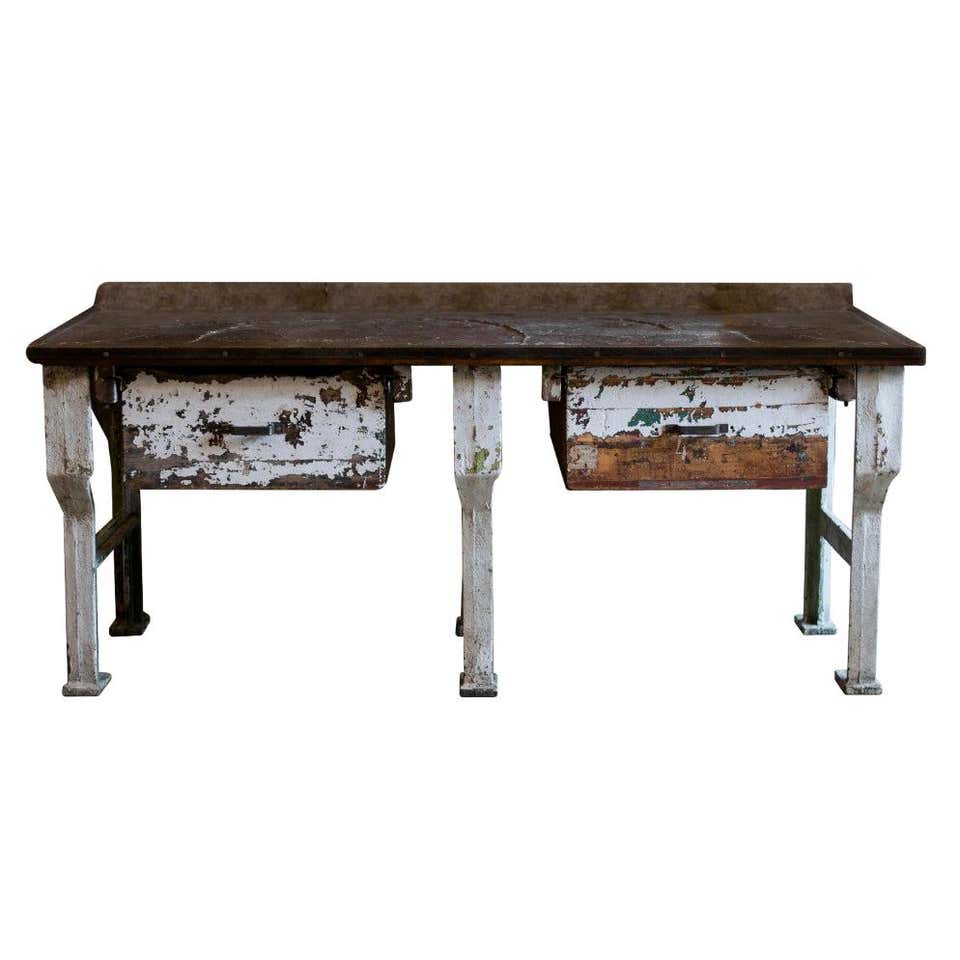 Vintage School Lab Table at 1stdibs